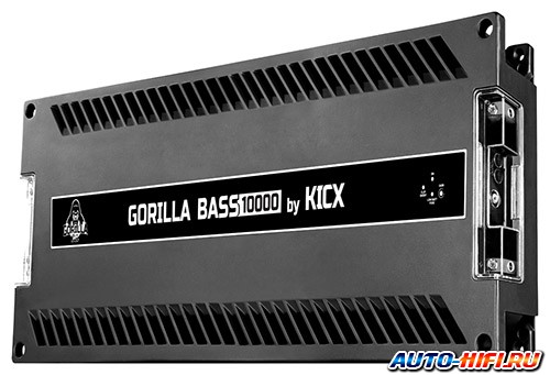 Моноусилитель Kicx Gorilla Bass 10000