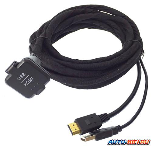 Удлинительный HDMI/USB-кабель Alpine KCU-315UH