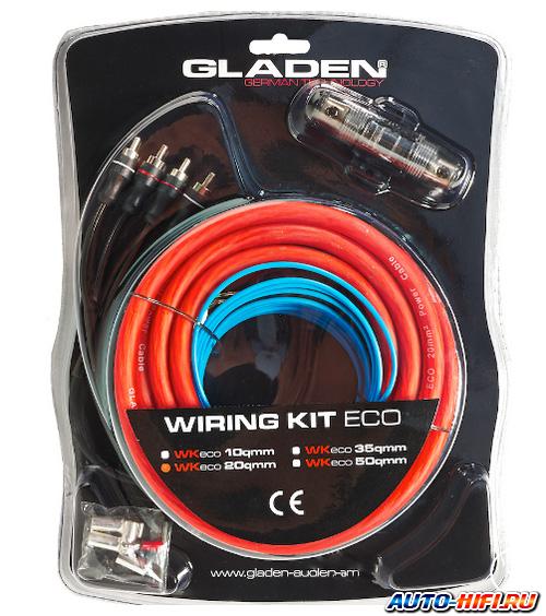 Комплект для установки усилителя Gladen Wiring Kit ECO WK 20