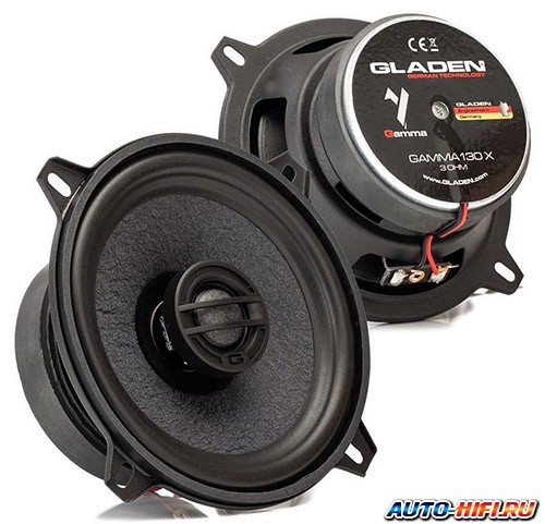 2-полосная коаксиальная акустика Gladen Gamma 130-X