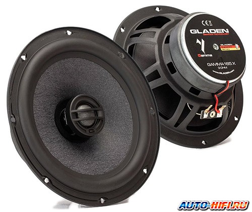 2-полосная коаксиальная акустика Gladen Gamma 165-X