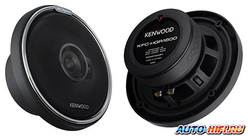 3-полосная коаксиальная акустика Kenwood KFC-HQR1600