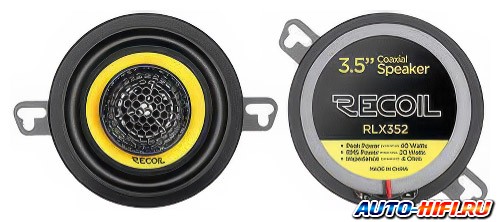 2-полосная коаксиальная акустика Recoil RLX352