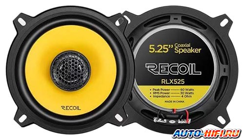 2-полосная коаксиальная акустика Recoil RLX525