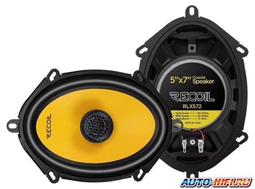 2-полосная коаксиальная акустика Recoil RLX572