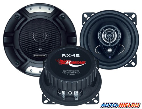 2-полосная коаксиальная акустика Renegade RX42