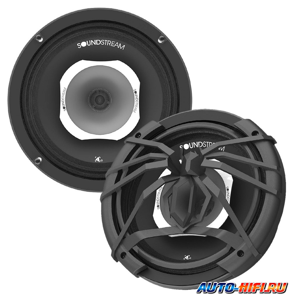 2-полосная коаксиальная акустика Soundstream SM2P-104 2-полосная коаксиальная акустика Soundstream SM2P-104