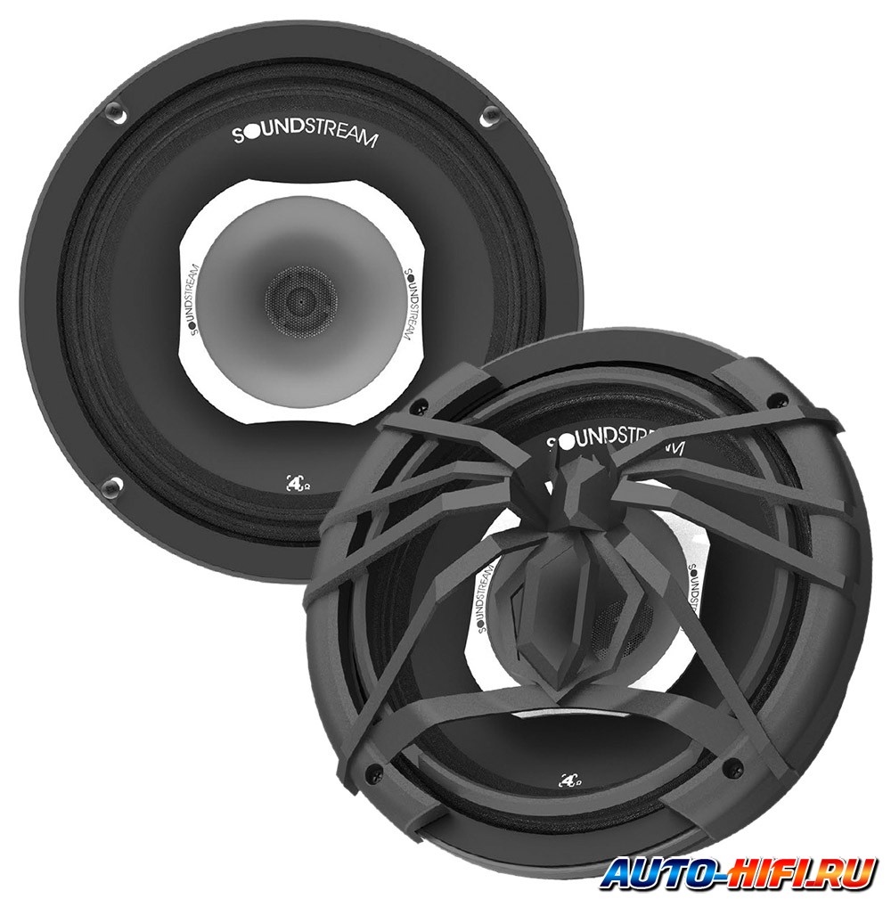 2-полосная коаксиальная акустика Soundstream SM2P-804 2-полосная коаксиальная акустика Soundstream SM2P-804