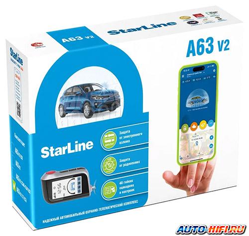 Автосигнализация StarLine A63 v2 LTE ECO