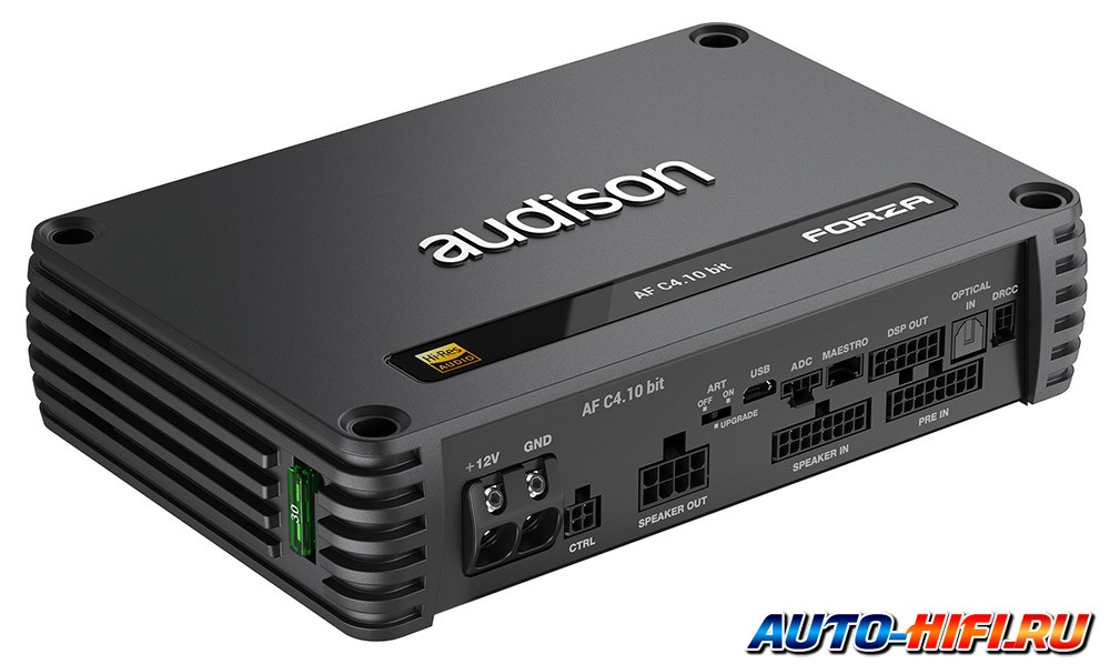 Процессорный 4-канальный усилитель Audison Forza AF C4.10 bit