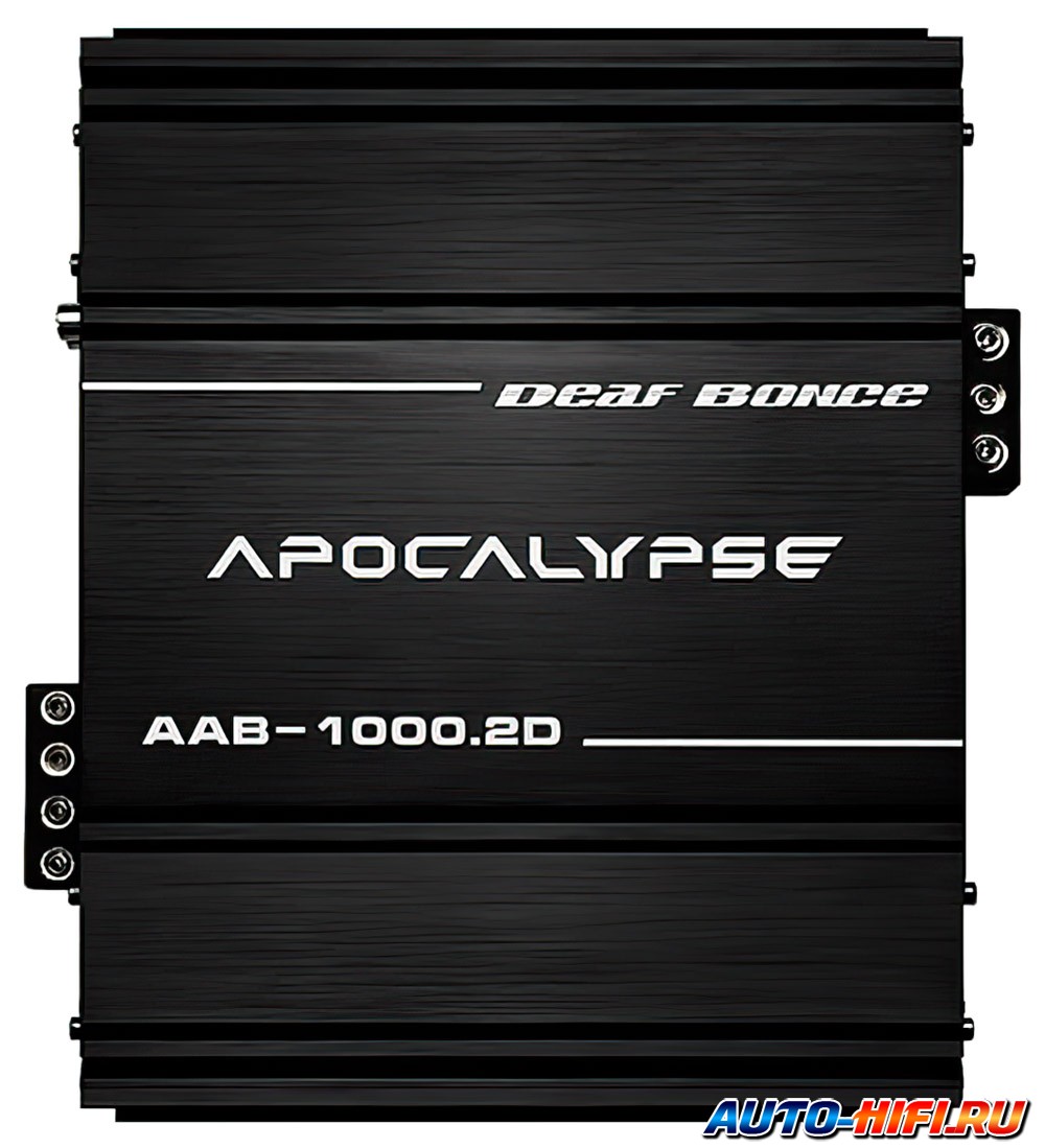 2-канальный усилитель Deaf Bonce Apocalypse AAB-1000.2D | Характеристики  Deaf Bonce Apocalypse AAB-1000.2D | Отзывы Deaf Bonce Apocalypse AAB-1000.2D