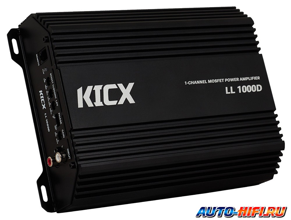 Моноусилитель Kicx LL 1000D Моноусилитель Kicx LL 1000D