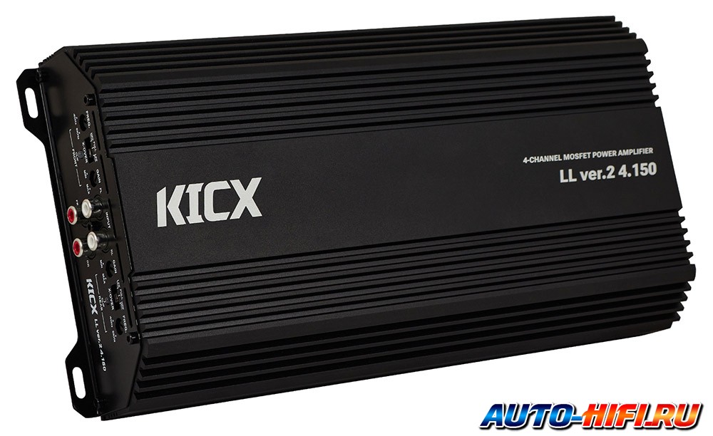 4-канальный усилитель Kicx LL 4.150 ver.2 4-канальный усилитель Kicx LL 4.150 ver.2