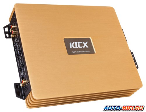 4-канальный усилитель Kicx QS 4.95M Gold Edition