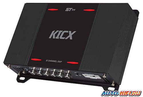 Процессорный 4-канальный усилитель Kicx ST D8