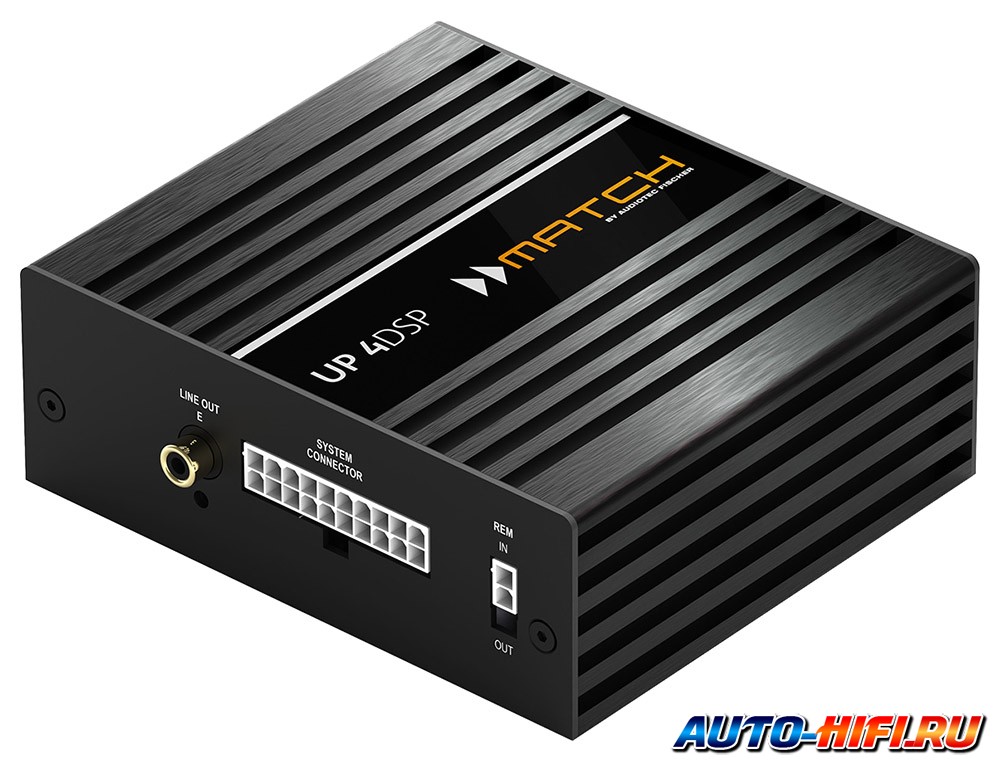 Процессорный 4-канальный усилитель Match UP 4DSP Процессорный 4-канальный усилитель Match UP 4DSP