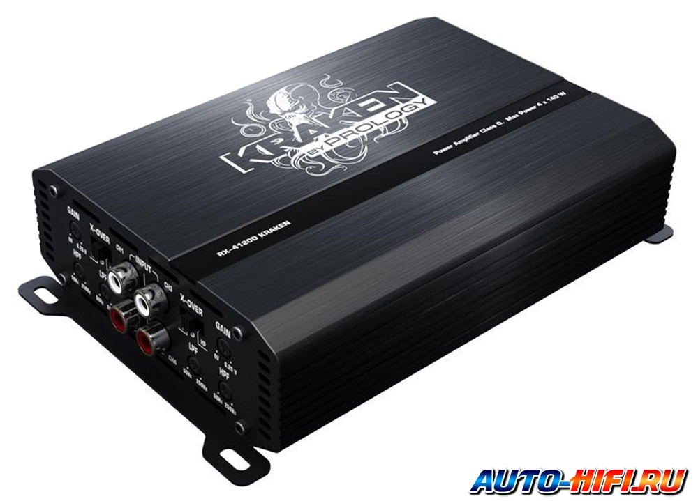4-канальный усилитель Prology RX-4120D Kraken 4-канальный усилитель Prology RX-4120D Kraken