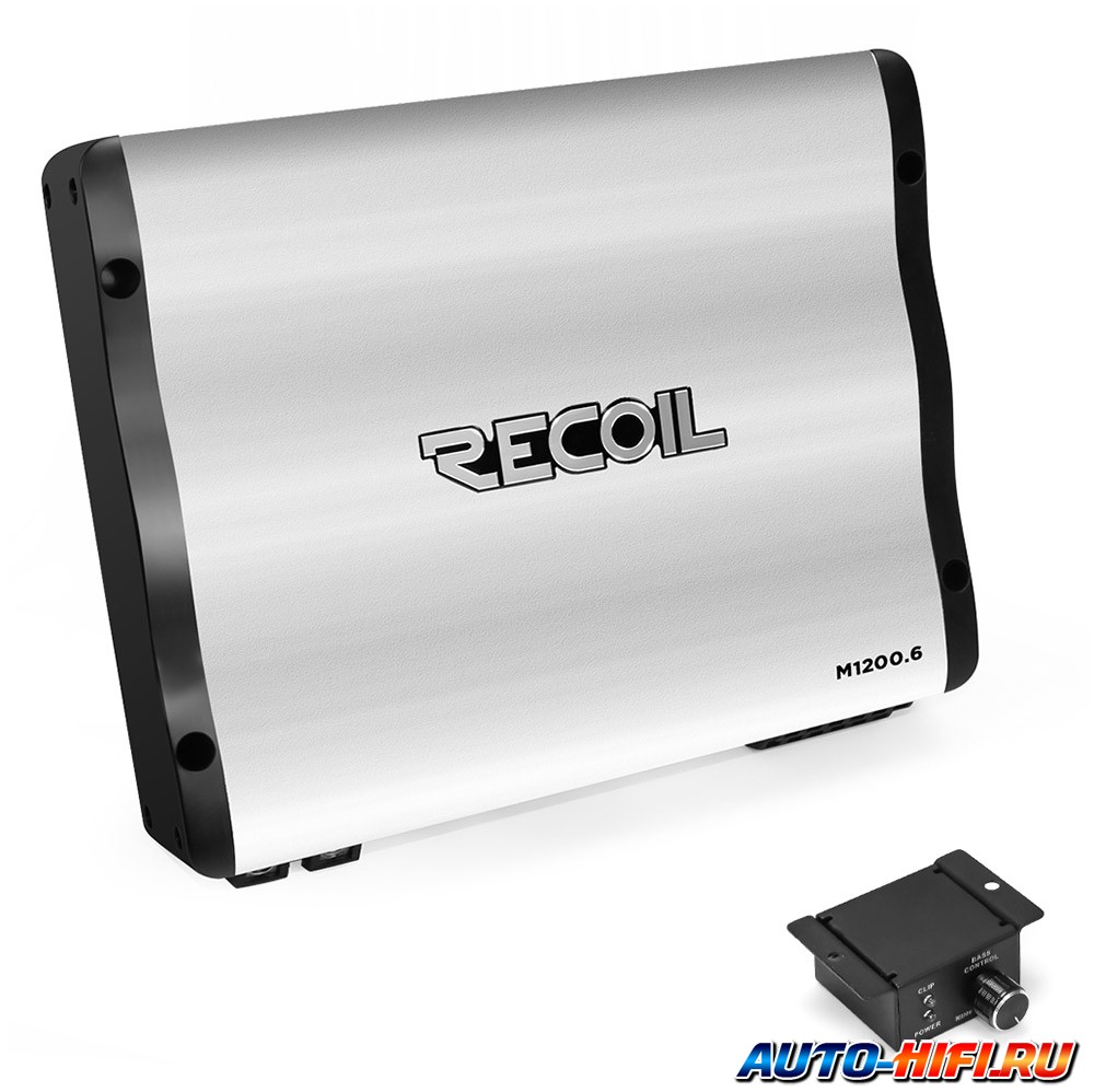 6-канальный усилитель Recoil M1200.6 6-канальный усилитель Recoil M1200.6