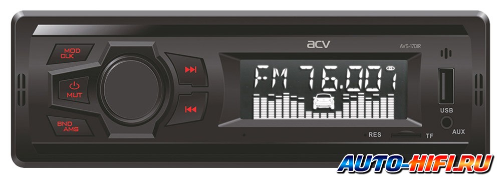 Автомагнитола ACV AVS-1701R