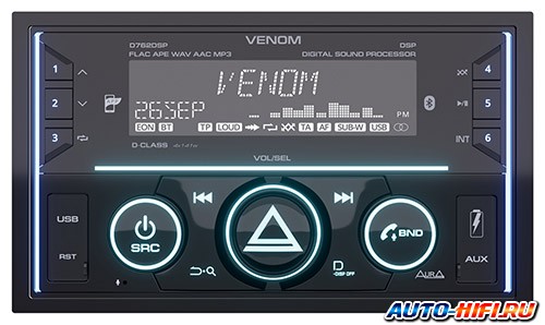 Автомагнитола Aura Venom-D762DSP