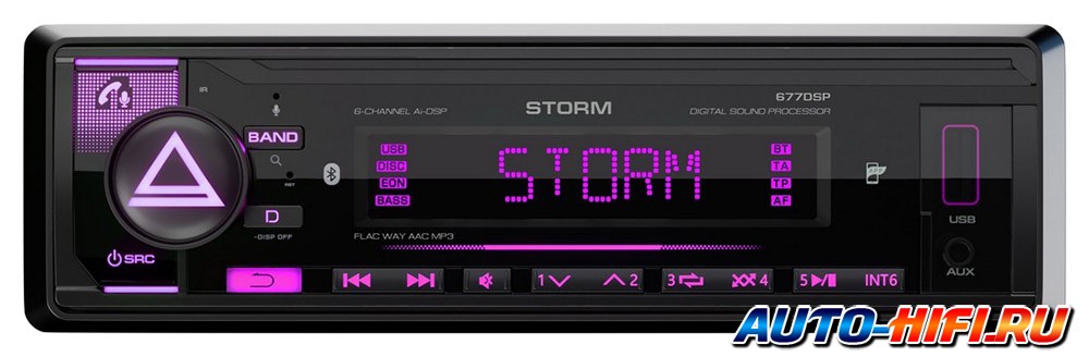 Автомагнитола Aura Storm-677DSP Автомагнитола Aura Storm-677DSP