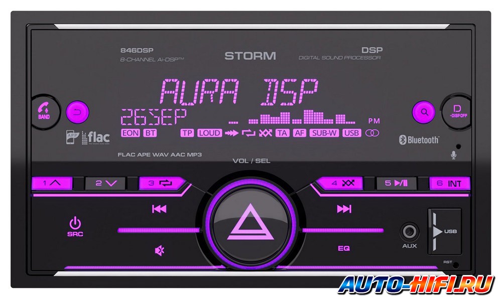Автомагнитола Aura Storm-846DSP Автомагнитола Aura Storm-846DSP