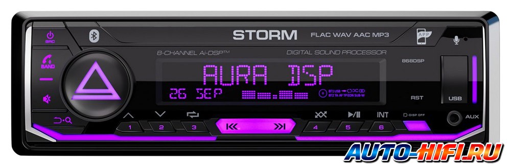 Автомагнитола Aura Storm-868DSP Автомагнитола Aura Storm-868DSP