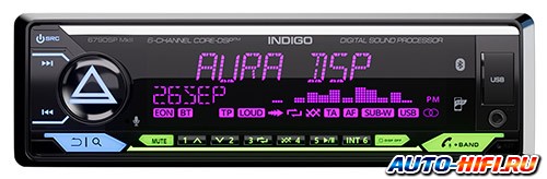 Автомагнитола Aura Indigo-679DSP MkII