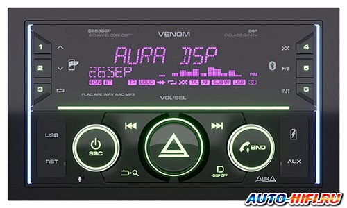 Автомагнитола Aura Venom-D868DSP