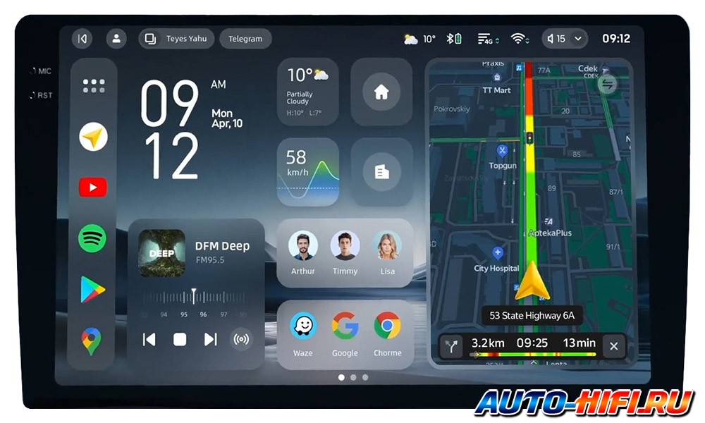 Автомагнитола Teyes CC4 Pro 8+128 10" Автомагнитола Teyes CC4 Pro 8+128 10"