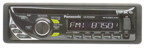 CD-РЕСИВЕР Panasonic CQ-RX300W