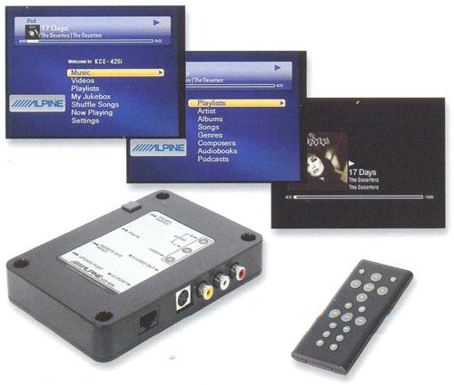 I-pod интерфейс ALPINE KCE-425i