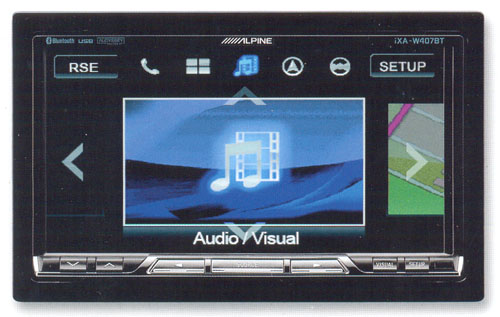 Автомагнитола ALPINE IXA-W407BT