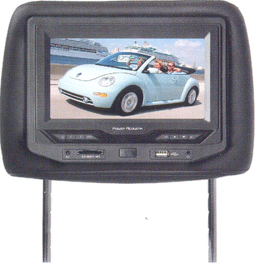 Подголовник с DVD POWER ACOUSTIK HDVD-73