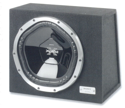 Автосабвуфер Sony XS-LE121C
