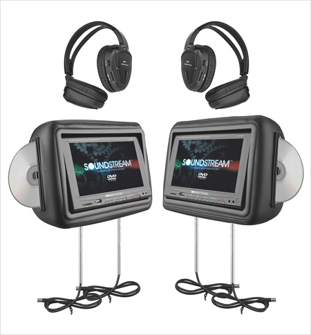 Мониторы в подголовники SOUNDSTREAM VHD-9