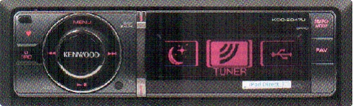 Автомобильная магнитола Kenwood KDC-6047U