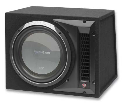 Сабвуферы в акустическом оформлении. Rockford Fosgate P2L-1X12