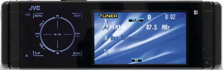 DVD-ресиверы. JVC KD-AVX40