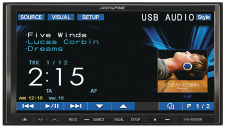 Alpine Mobile Media IVA-W520R