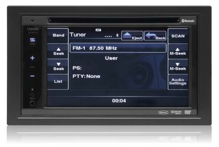 Мультимедийные головные устройства 2DIN. Clarion VX401E