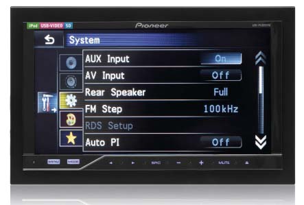Мультимедийные головные устройства 2DIN. Pioneer AVH-P4300DVD