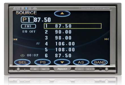Мультимедийный головные устройства 2DIN. Prology MDN-2740T