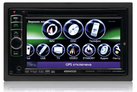 Мультимедийный головные устройства 2DIN. Kenwood DNX5580