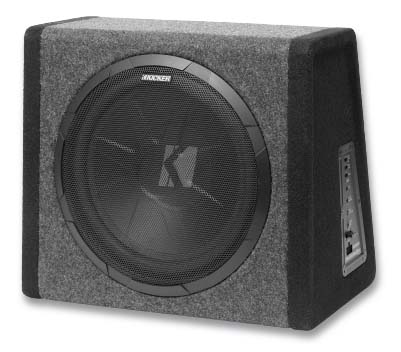 Активные корпусные сабвуферы. Kicker Bass Station PH12