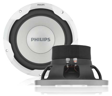 Сабвуферы калибра 10 дюймов. Philips CSPI 1000/51