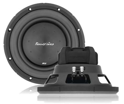 Сабвуферы калибра 10 дюймов. Phoenix Gold R110d