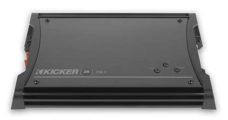 Одноканальные басовые сабвуферы. Kicker ZX750.1