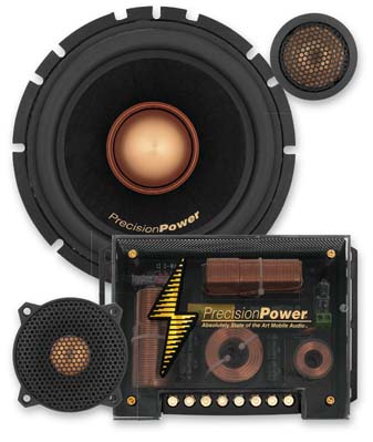 Трехполосная компонентная акустика. Precision Power PC3.65C