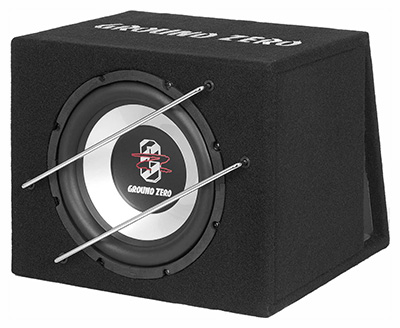 Корпусные сабвуферы. Ground Zero GZIB 1000BT